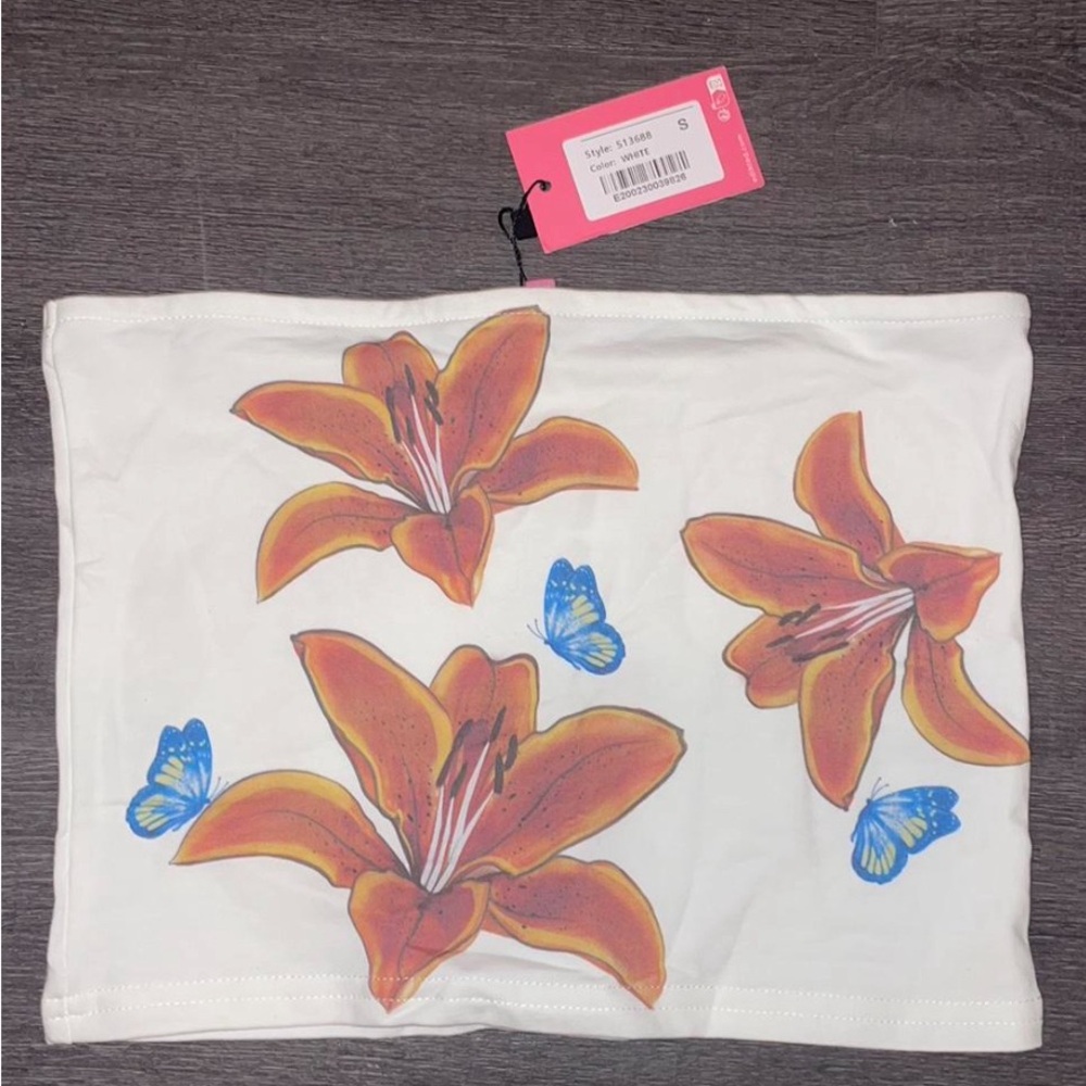 Edikted flower tube top size small